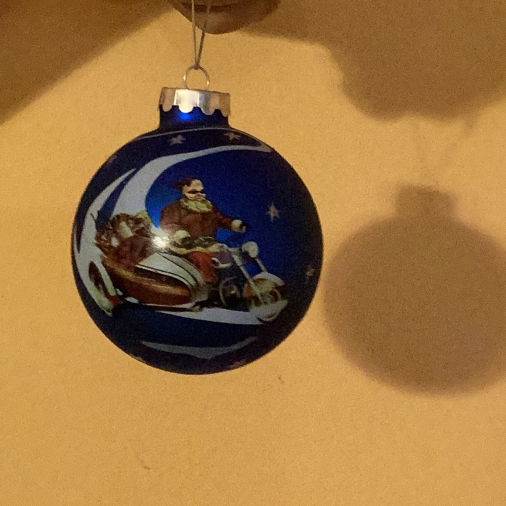 2007 Harley Davidson Christmas Ornament